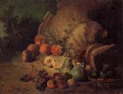 Jean Baptiste Oudry Still Life with Fruit Sweden oil painting artist